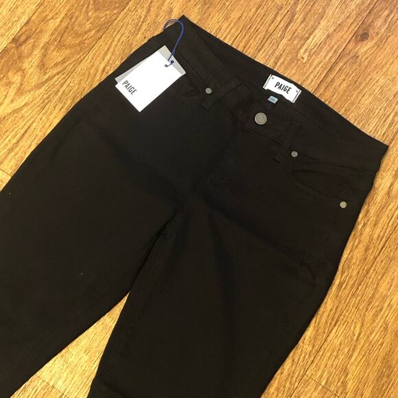 Paige Black Verdugo Ankle Skinny Jeans Size 29 Petite